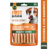 FIRST BARK Chicken & Cod Sandwich Jerky